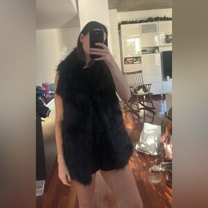 Via Spiga Black Teddy Jacket